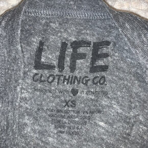 NWOT UNITED STATES MAP LONG SLEEVED CROP TEE XS - Picture 3 of 5